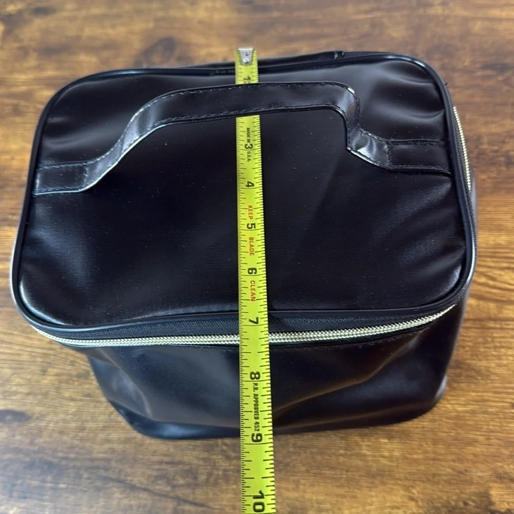 Black Leather Men's Bag